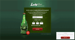 Desktop Screenshot of luckydrinkco.com